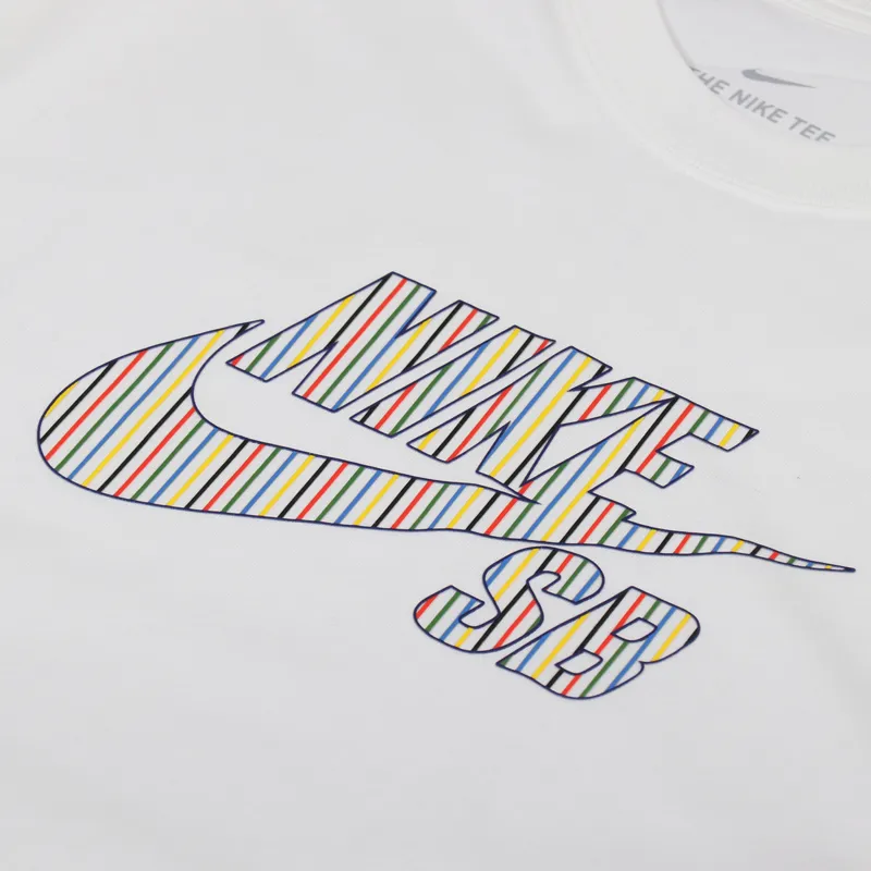Nike SB BTS Logo T Shirt White-2