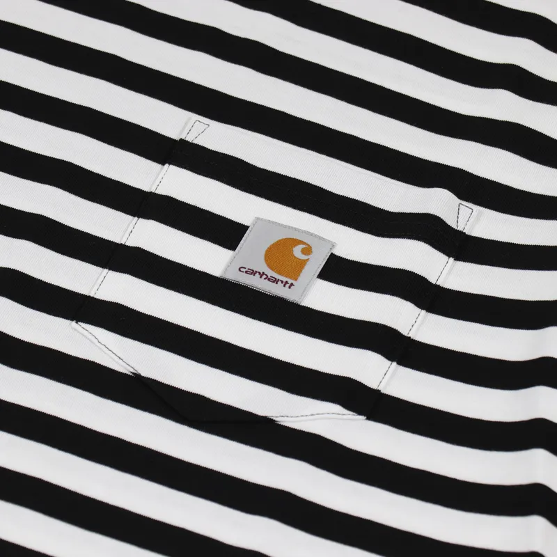 Carhartt WIP Scotty Pocket T Shirt Black White-1