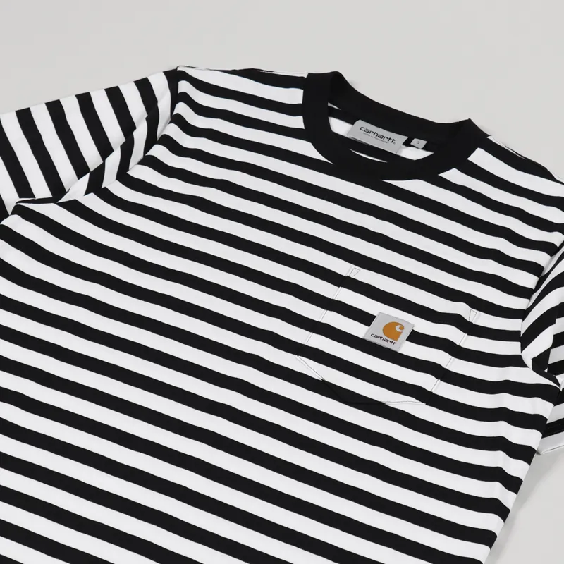 Carhartt WIP Scotty Pocket T Shirt Black White-2