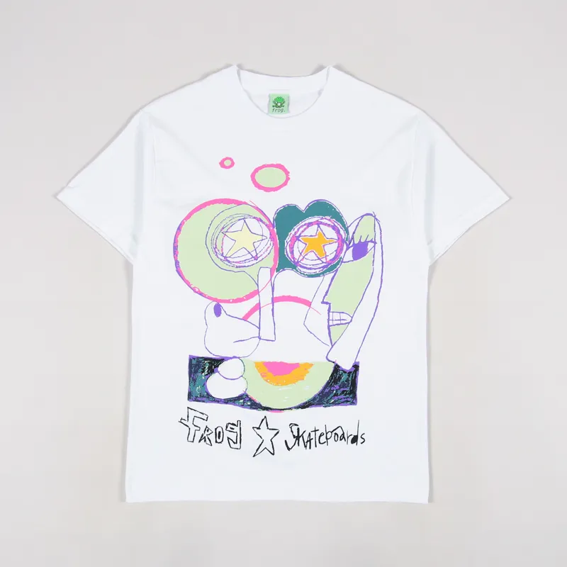 Frog Skateboards Senseless T Shirt White