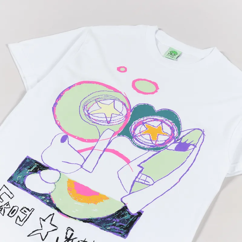 Frog Skateboards Senseless T Shirt White-1