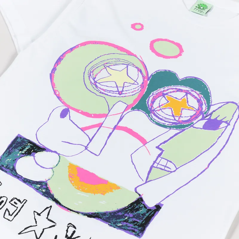 Frog Skateboards Senseless T Shirt White-3