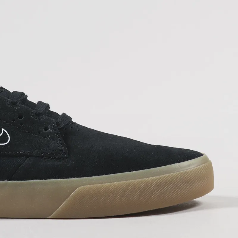 Nike SB Shane Shoes Black White Gum-6