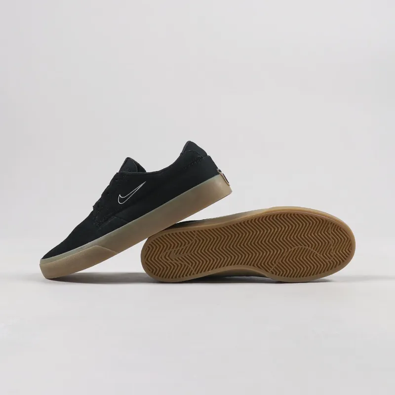 Nike SB Shane Shoes Black White Gum-1