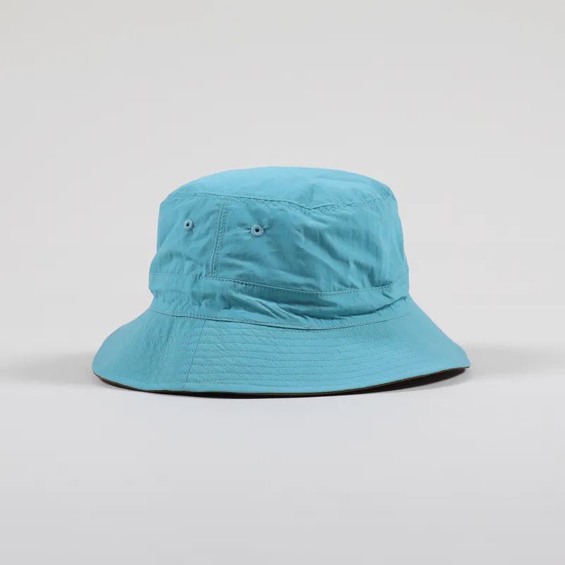 Gramicci Shell Reversible Bucket Hat Mocha Aqua-3