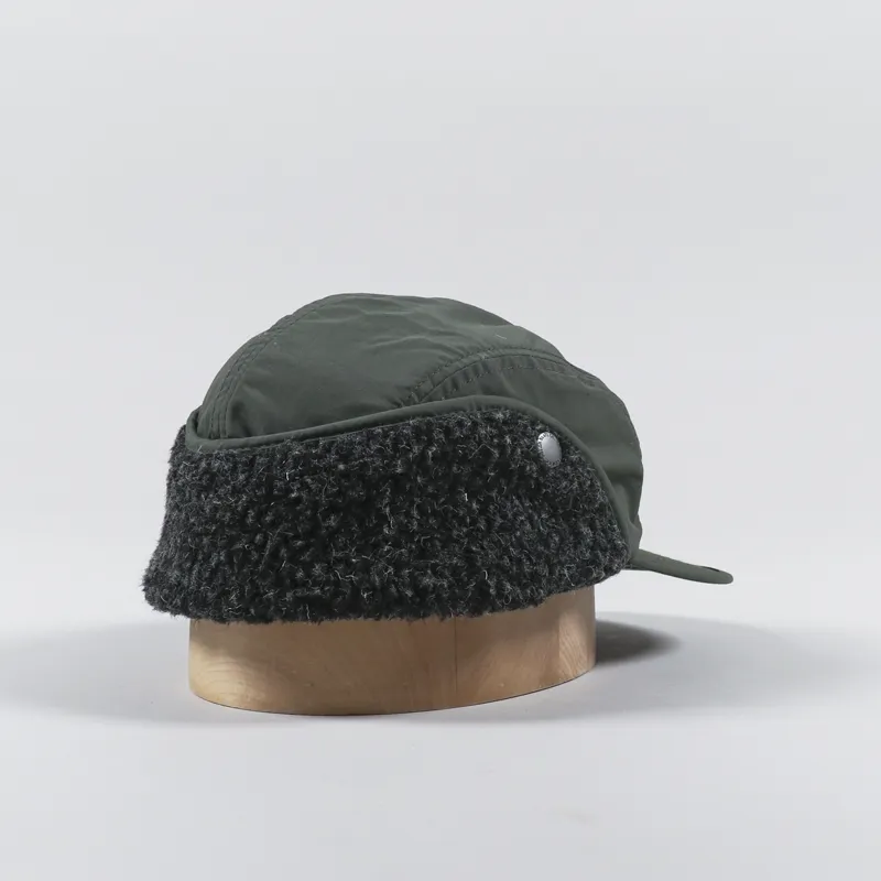 【POLAR SKATE CO】POLAR Vilde Flap Cap Sherpa / ARMY GREEN Polar Sherpa Vilde Flap Cap - Army Green | Flatspot