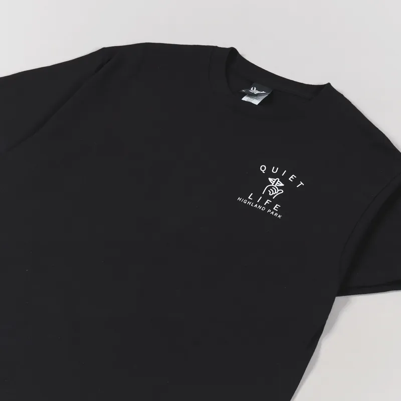 The Quiet Life Shh Shop T Shirt Black-3