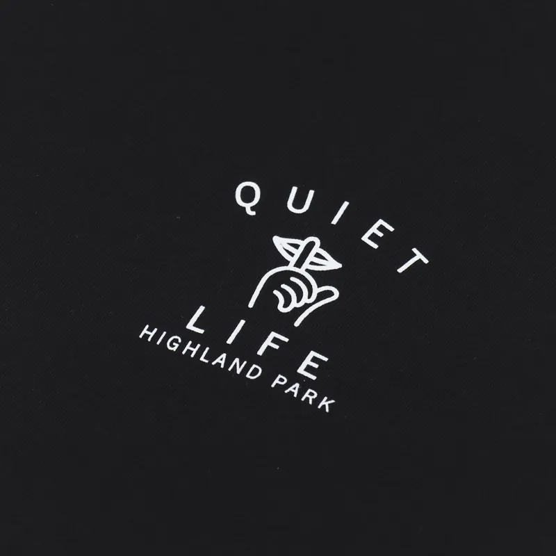 The Quiet Life Shh Shop T Shirt Black-5