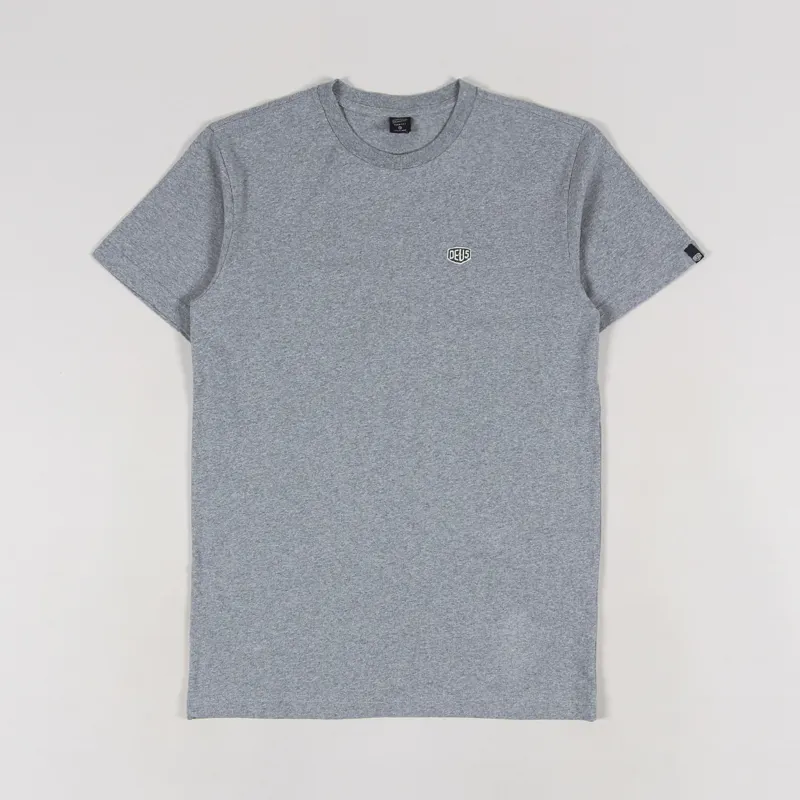 Deus Ex Machina Shield Standard T Shirt Grey Marle