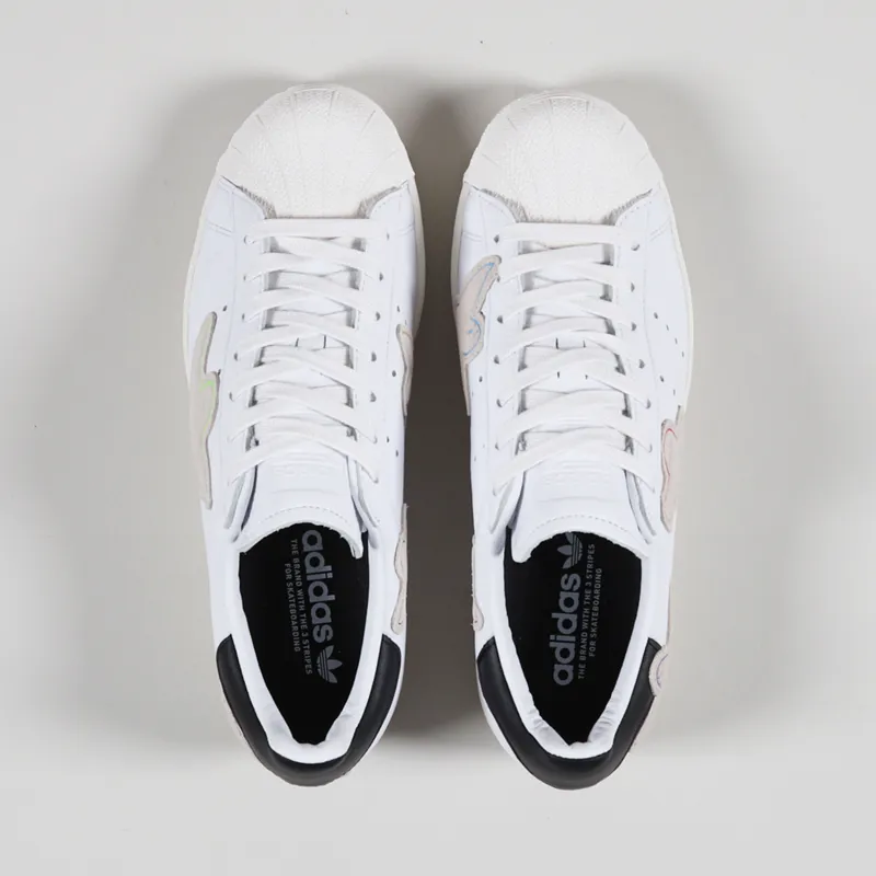 Adidas Skateboarding Superstar ADV x Gonz Shoes White Black-2