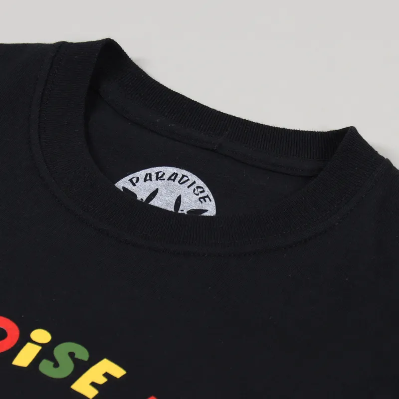 Paradise NYC Shroomy Tunes T Shirt Black-2