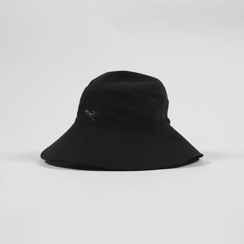Arcteryx Mens Outdoor Technical Sinsola Brim Hat Black