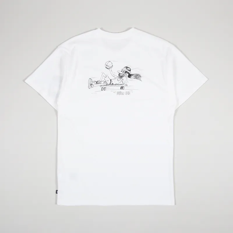 Nike SB Duder T Shirt White Black