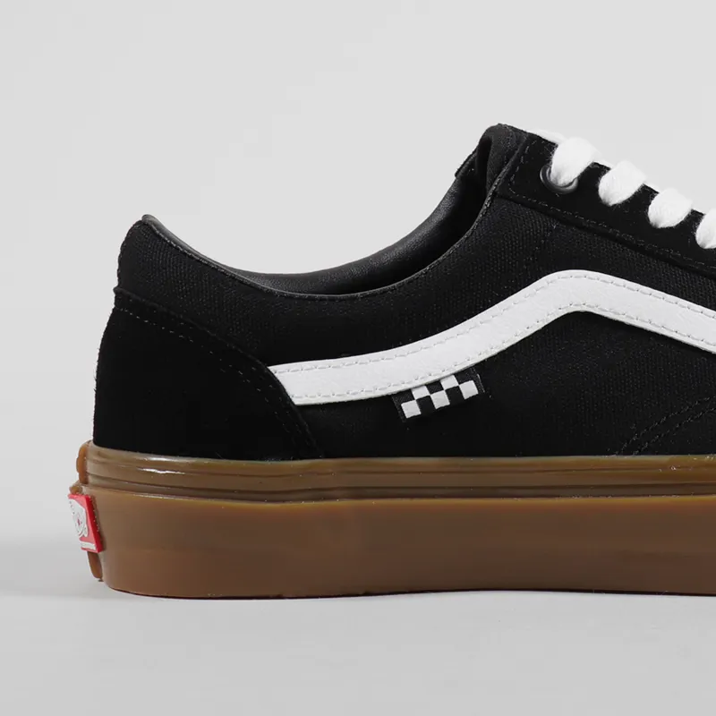 Vans Skate Old Skool Shoes Black Gum-5