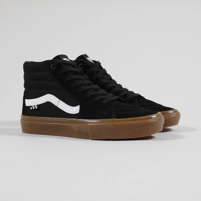 Vans Skate Sk8-Hi Shoes Black Gum