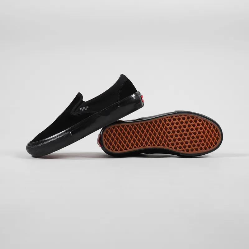 Vans Skate Slip-On Shoes Black-1