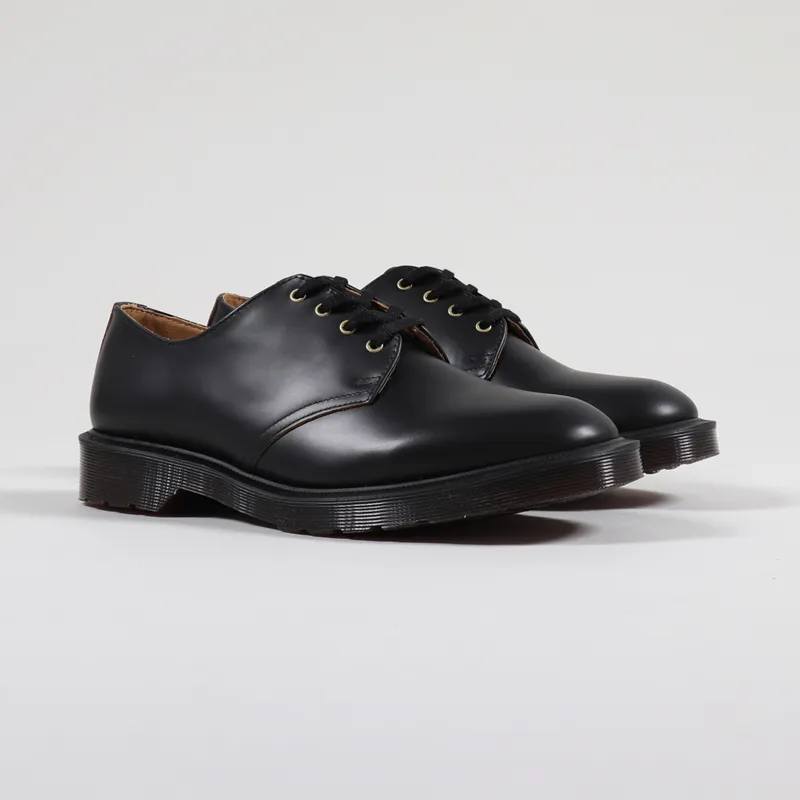 Bestrooi speel piano kroeg Dr Martens Mens Classic Smiths Archive Shoes Black Vintage Smooth