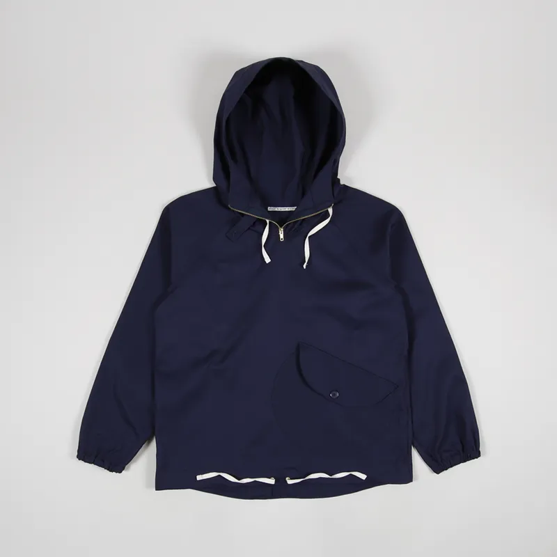 Akta Norr Overshirt Smock Midnight Blue-1