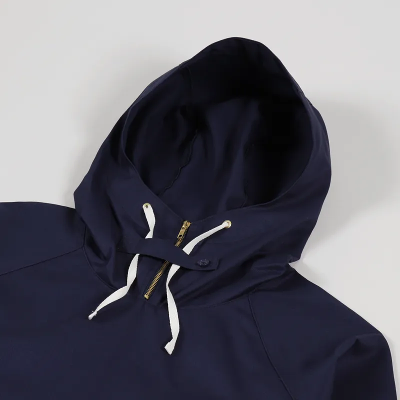 Akta Norr Overshirt Smock Midnight Blue-12