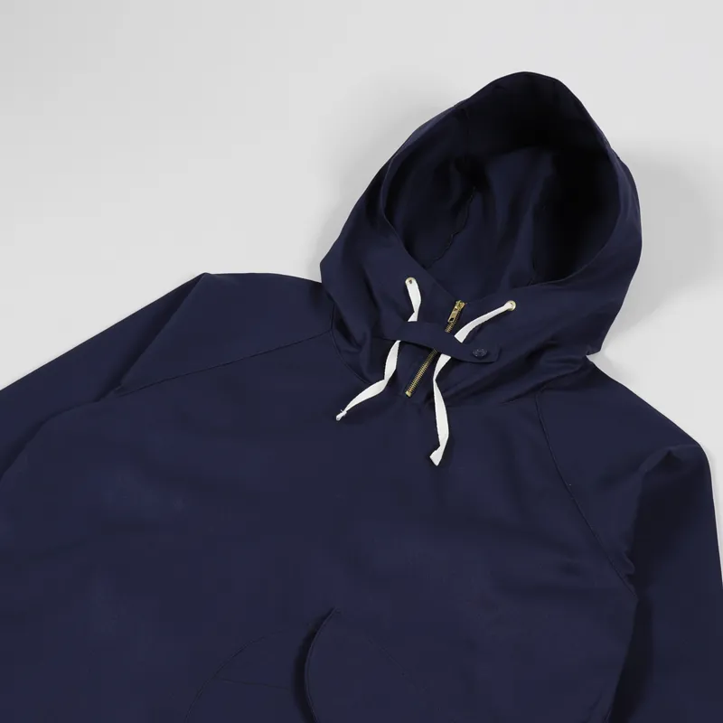 Akta Norr Overshirt Smock Midnight Blue-3