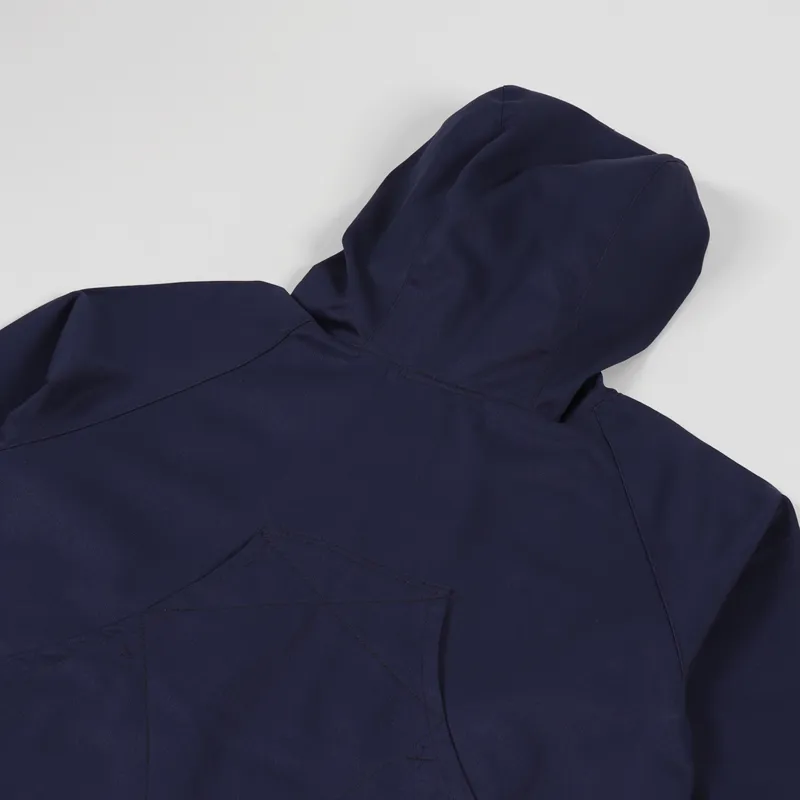 Akta Norr Overshirt Smock Midnight Blue-5