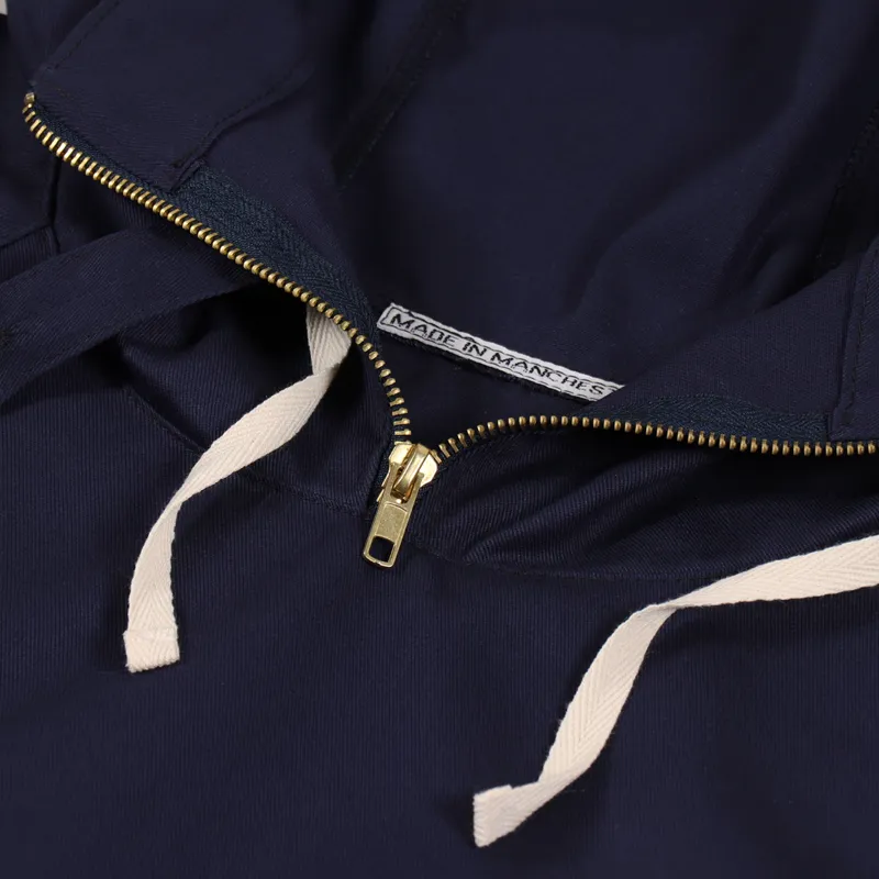 Akta Norr Overshirt Smock Midnight Blue-10