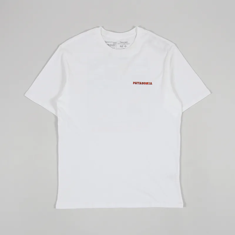 Patagonia Summit Road Organic T Shirt White-1