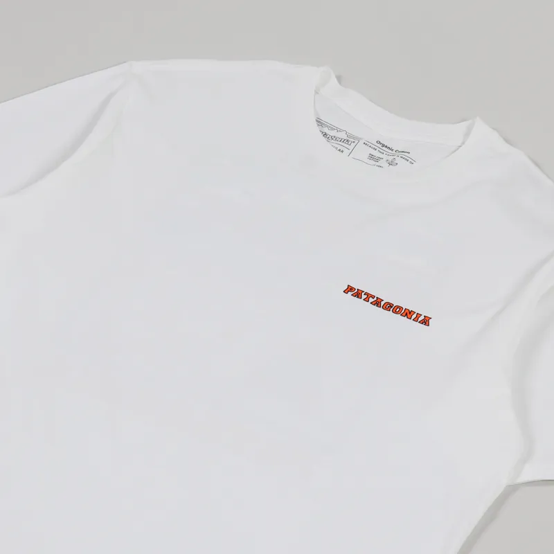 Patagonia Summit Road Organic T Shirt White-3
