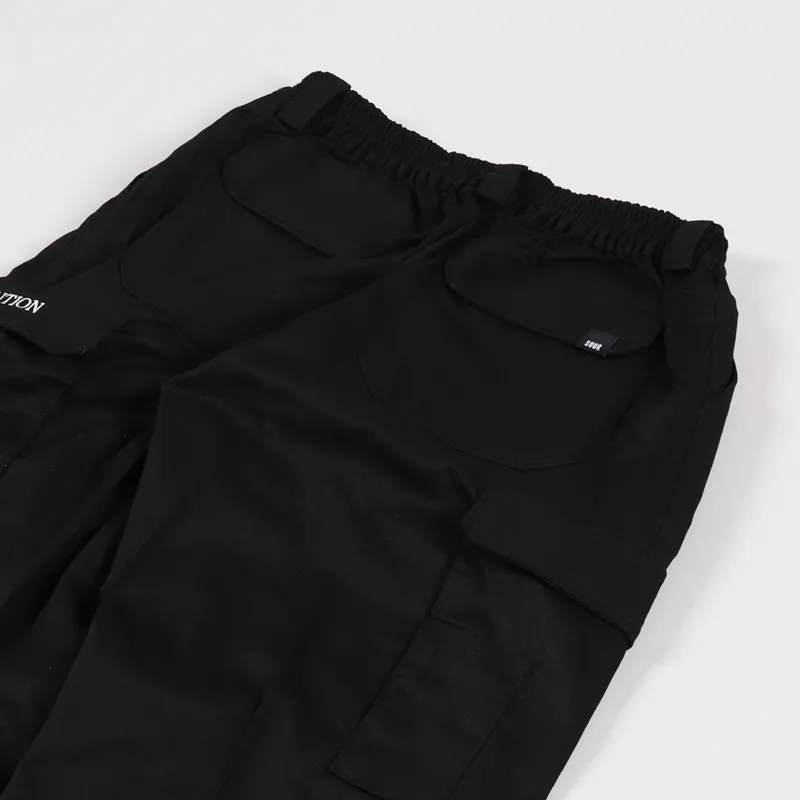Sour Solution Sour Cargo Pants Black-6