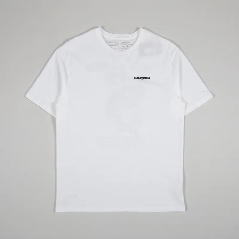 Patagonia Space Fly Organic T Shirt White-1