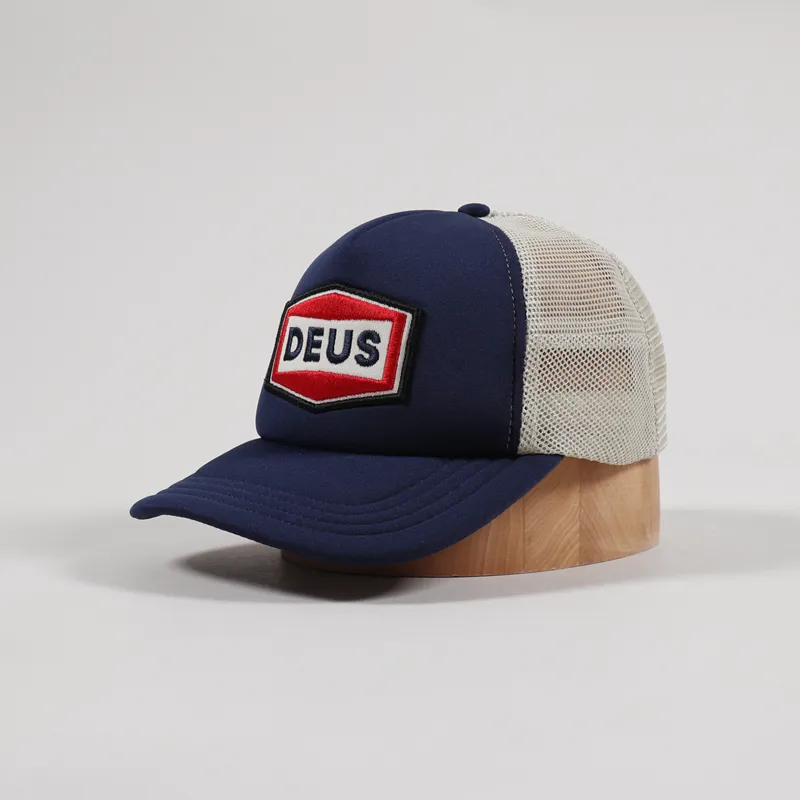 Deus Ex Machina Speed Stix Trucker Hat Navy