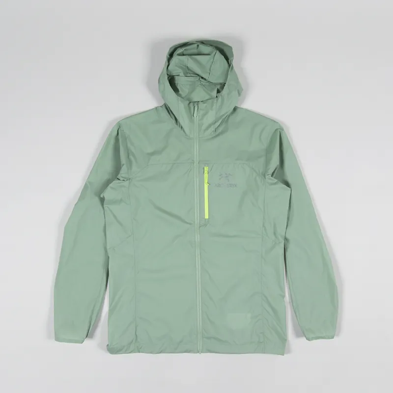 Arcteryx Mens Lightweight Squamish Hoody Remedy Green Jacket