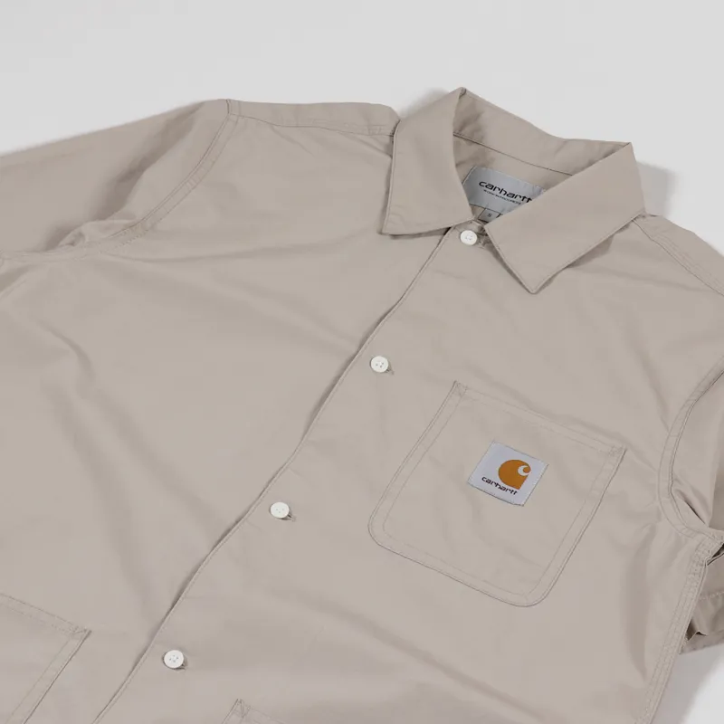 Carhartt WIP Short Sleeve Creek Shirt Wall-1