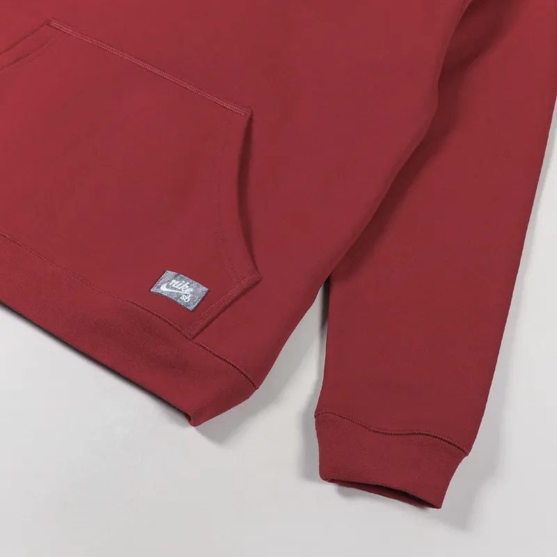 Nike SB Sustainable Hoodie Pomegranate White-4