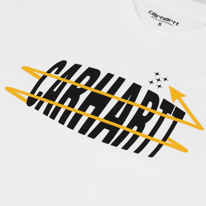 Carhartt WIP Star Script T Shirt White-1