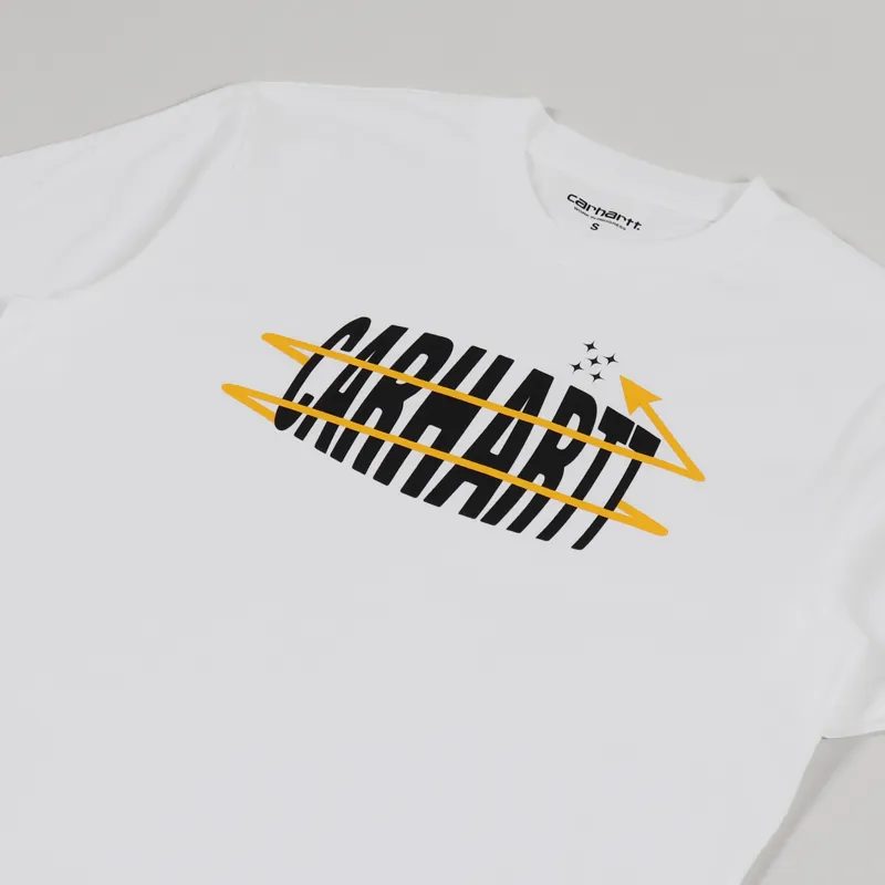 Carhartt WIP Star Script T Shirt White-2