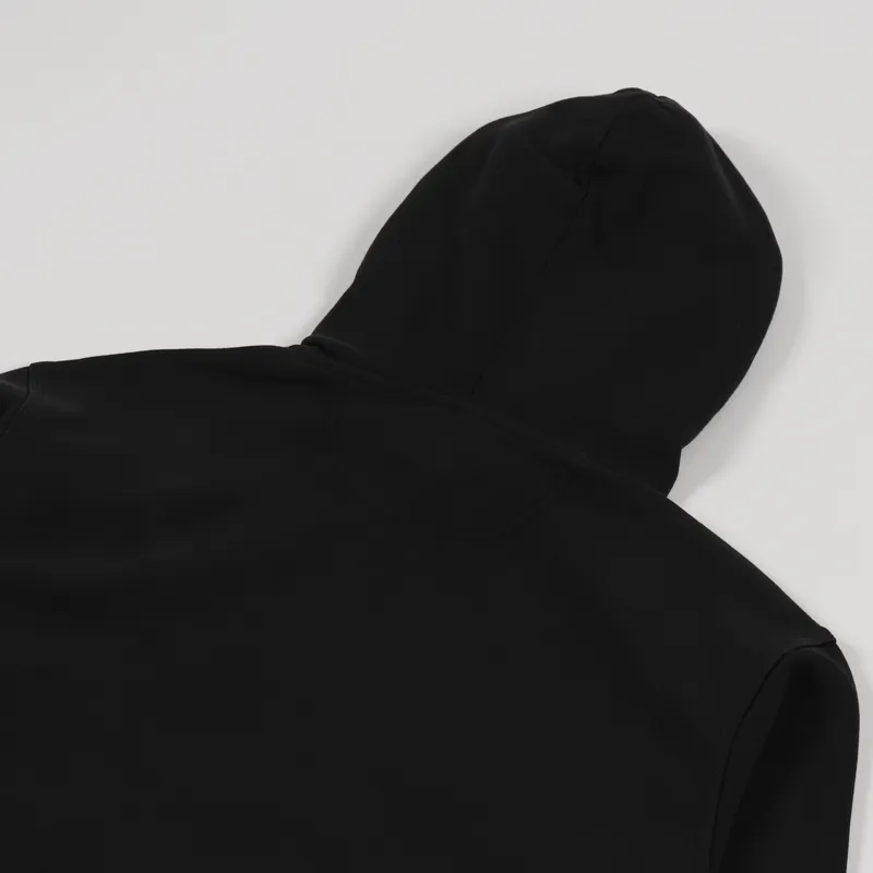 Stussy Stock Logo Hoodie Black-3