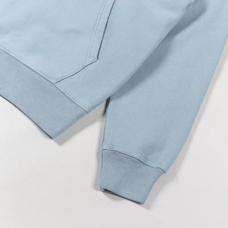 Stussy Stock Logo Hoodie Slate-4