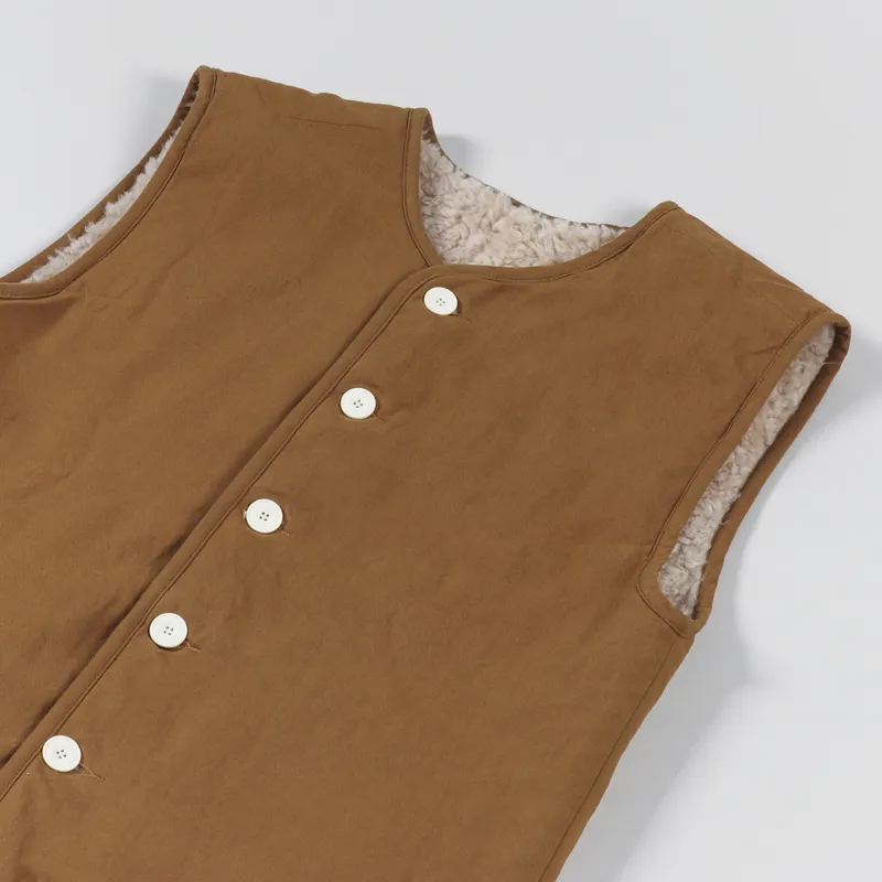 Sideline Womens Stevie Vest Natural Wool-10