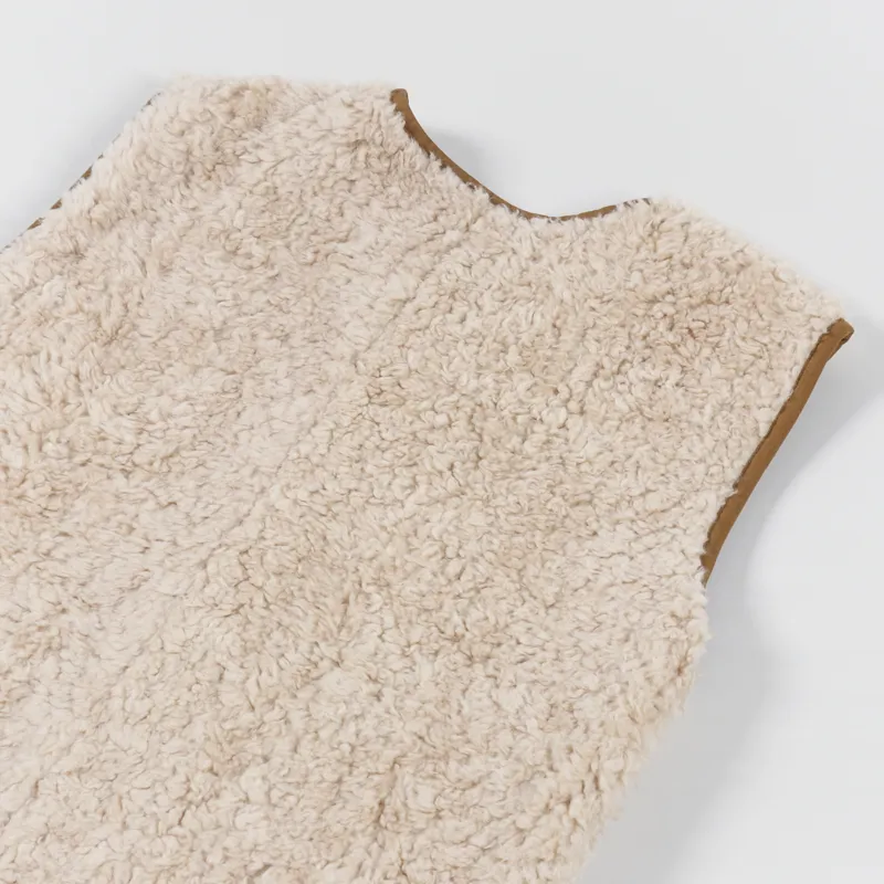 Sideline Womens Stevie Vest Natural Wool-11