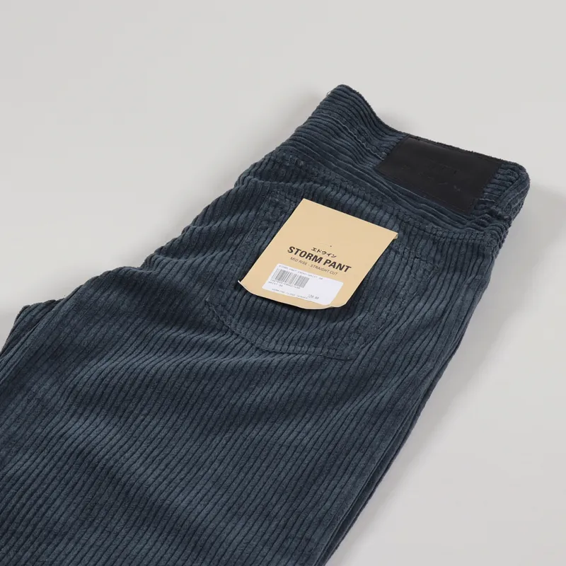 Edwin Storm Pant Ebony-3