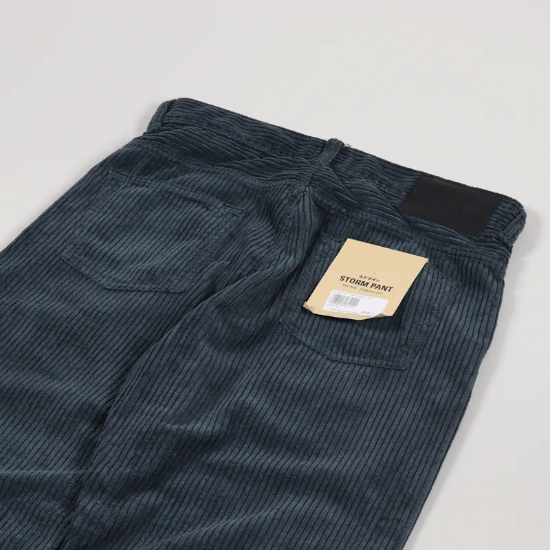 Edwin Storm Pant Ebony-6