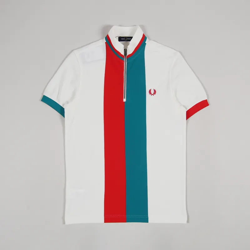Fred perry cycling jersey online