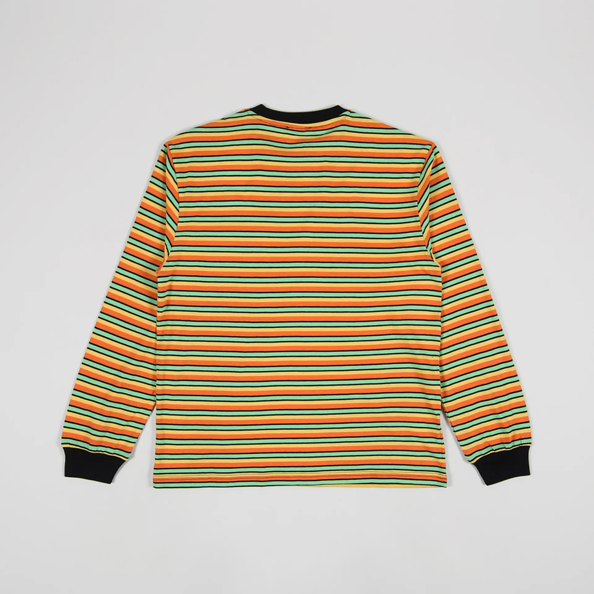 Endeavor Stripe Long Sleeve Tee in Yellow