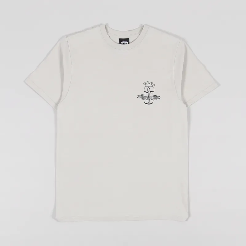 Stussy Gear Banner T Shirt Smoke-1
