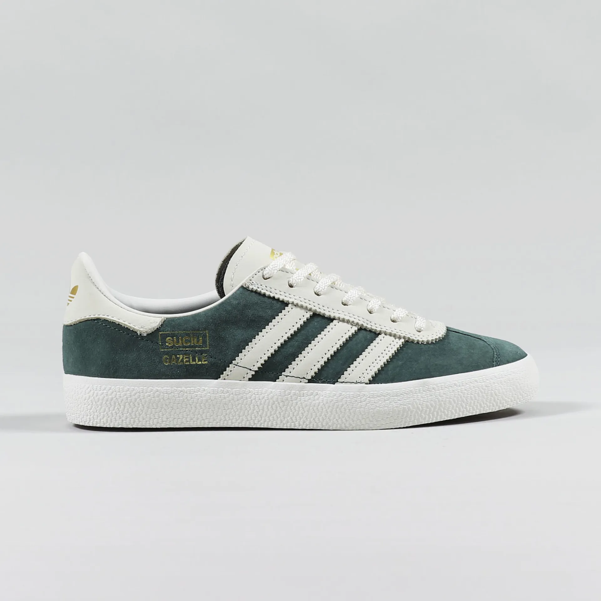 Adidas Skateboarding Suciu Gazelle ADV Shoes Collegiate Green Chalk White