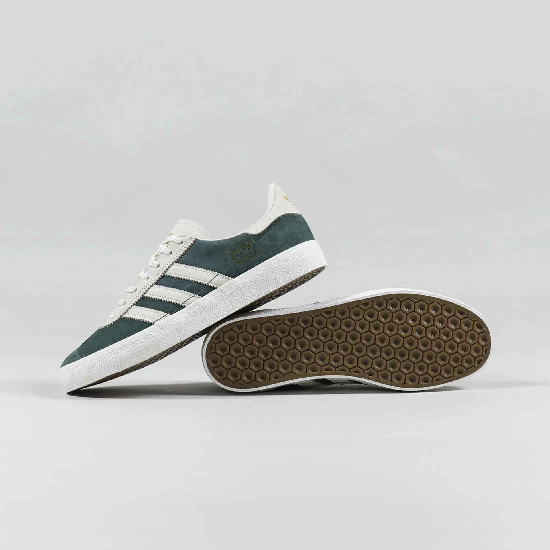 Adidas Skateboarding Suciu Gazelle ADV Shoes Collegiate Green Chalk White