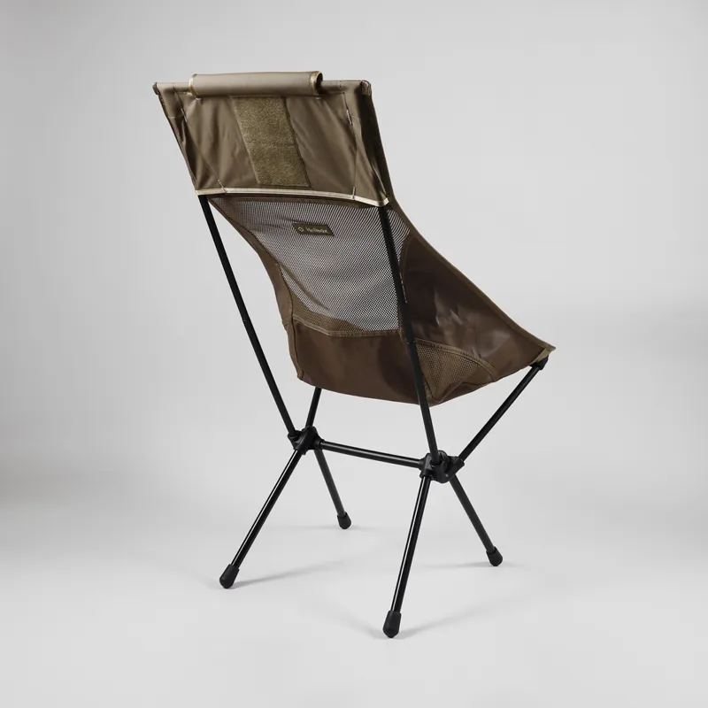 Helinox Lifestyle Camping Travel Sunset Chair Coyote Tan Brown