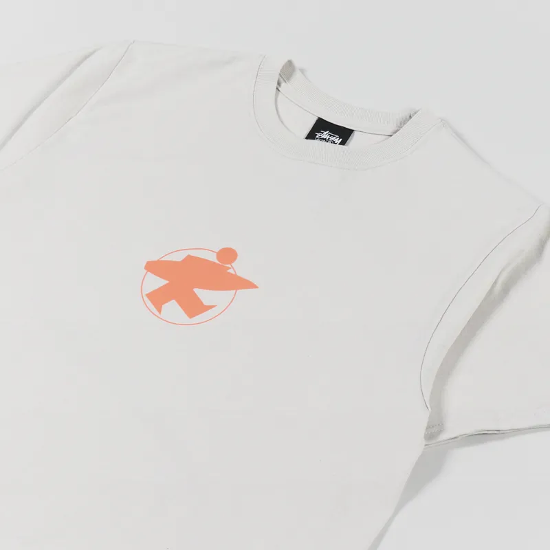 Stussy Surf Stock T Shirt Smoke-2