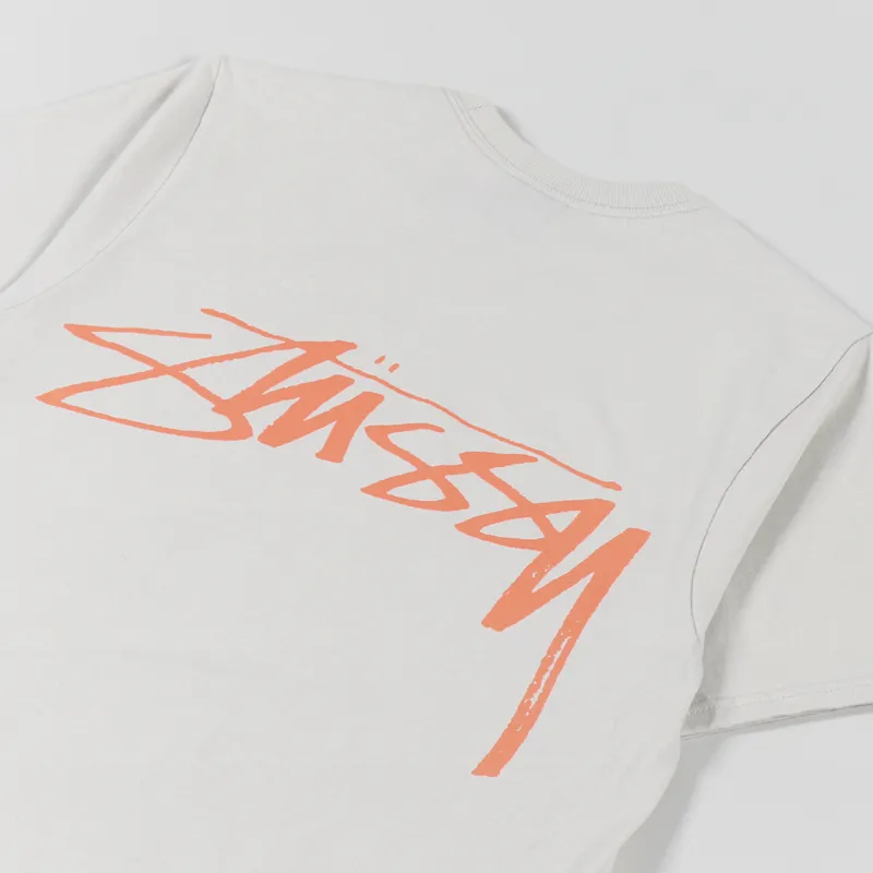 Stussy Surf Stock T Shirt Smoke-3